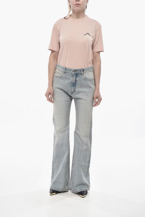  발렌시아가 데님 팬츠 775621 TJW79 4076 Light blue - BALENCIAGA
