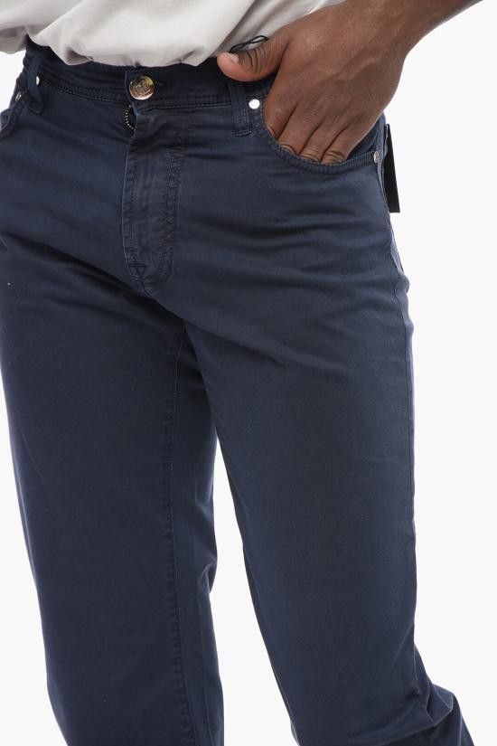  꼬르넬리아니 스트레이트 팬츠 7914JD4 7110149 01 Blue - CORNELIANI