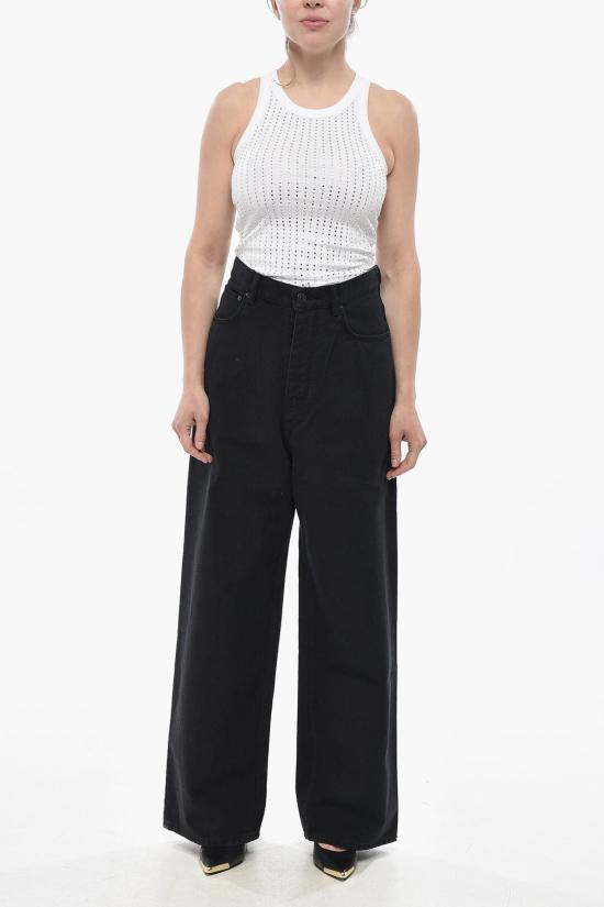  발렌시아가 데님 팬츠 773763 TNW11 1700 Black - BALENCIAGA