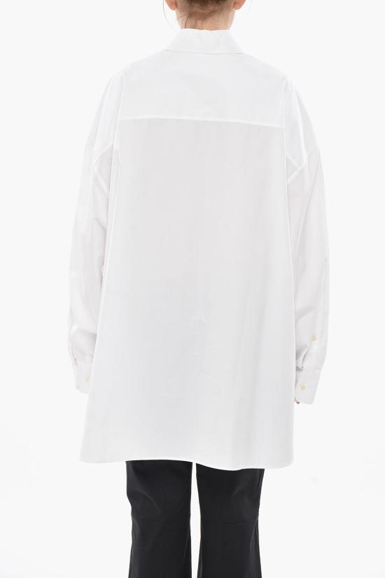  워드로브NYC 블라우스 W1085R17 WHT White - WARDROBE.NYC