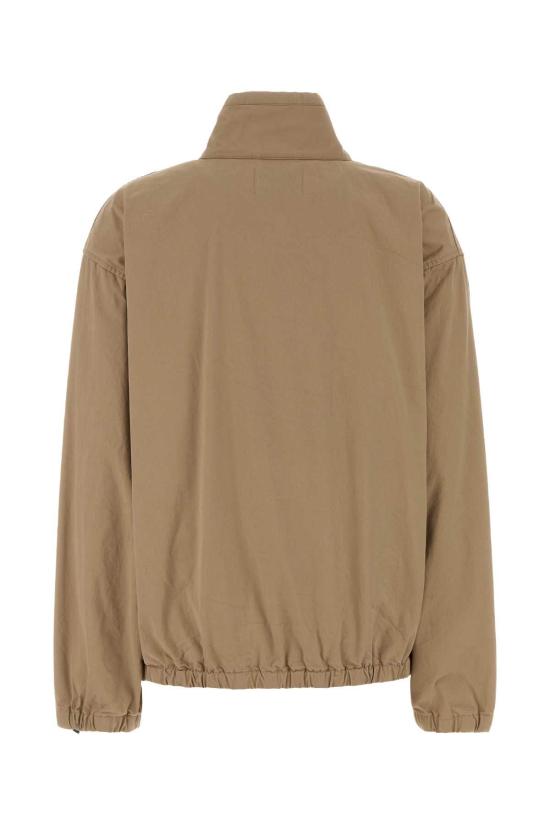26FW 미우미우 워시드 개버딘 블루종 자켓 ML1558SOOO19LW F0065 BEIGE - MIU MIU