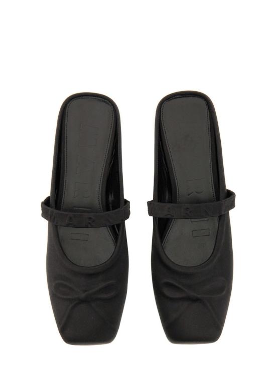 25FW 마르니 플랫 슈즈 SBMS010400 P245500N99 BLACK - MARNI
