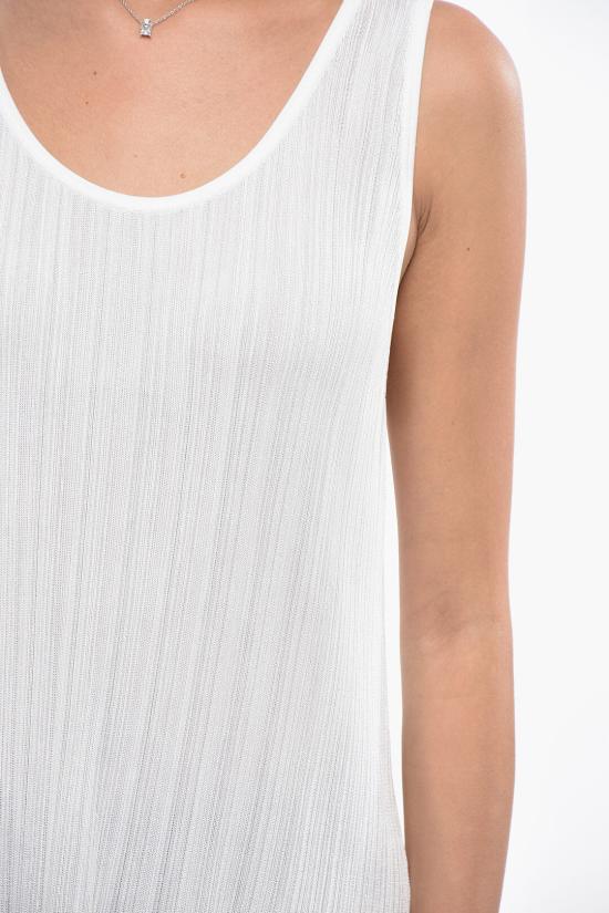  알라이아 탑 AA9H11126M886 010 White - ALAIA