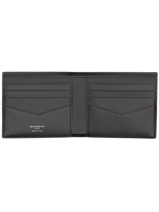 26SS 지방시 그레인 레더 반지갑 BK608NK213 001 BLACK
