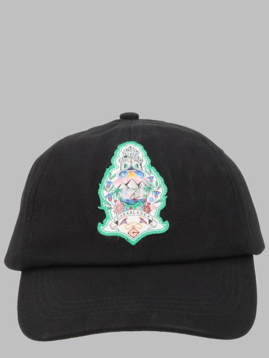 26FW 카사블랑카 볼캡 A PF26 HAT 002 03BLACK