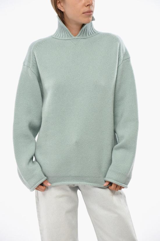  보테가베네타 터틀넥 805953V4O701801 Light blue