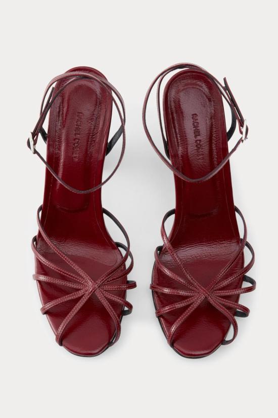  레이첼 코미 샌들 폭셀 힐 스칼렛 - RACHEL COMEY