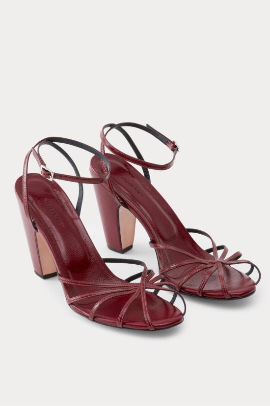  레이첼 코미 샌들 폭셀 힐 스칼렛 - RACHEL COMEY