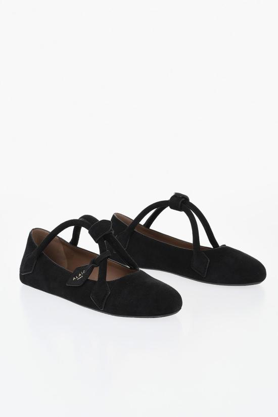  알라이아 플랫 슈즈 AA3A1011 C0C05 999 Black