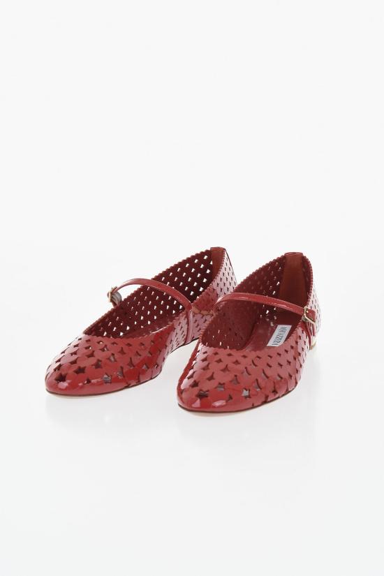  아쿠아주라 플랫 슈즈 AMSFLAA0PATF00 Red