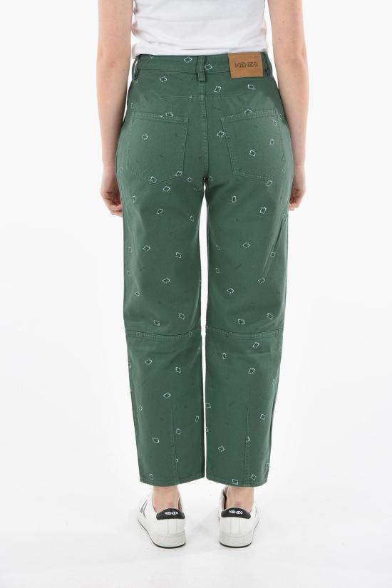 겐조 데님 팬츠 FC52DP300 9T5 53 Green - KENZO
