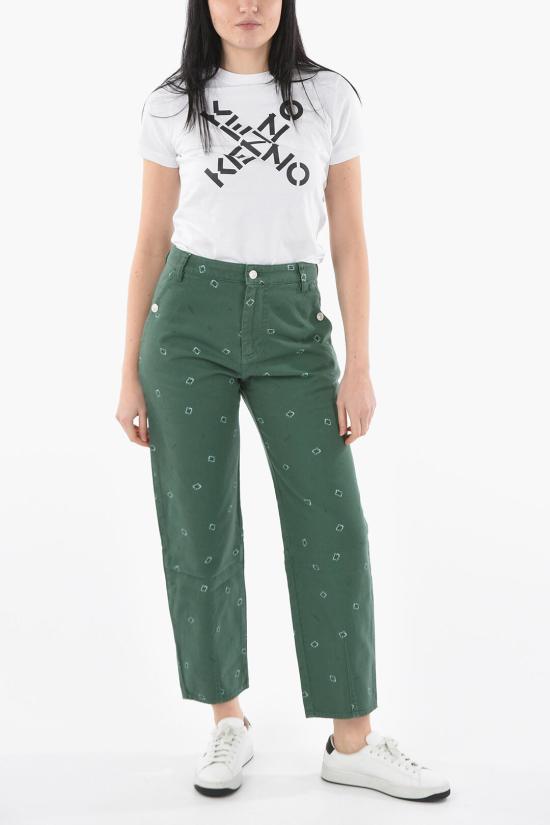  겐조 데님 팬츠 FC52DP300 9T5 53 Green - KENZO