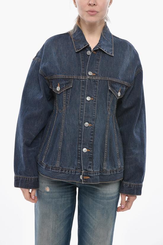 발렌시아가 데님 자켓 773776 TOW58 4673 Blue