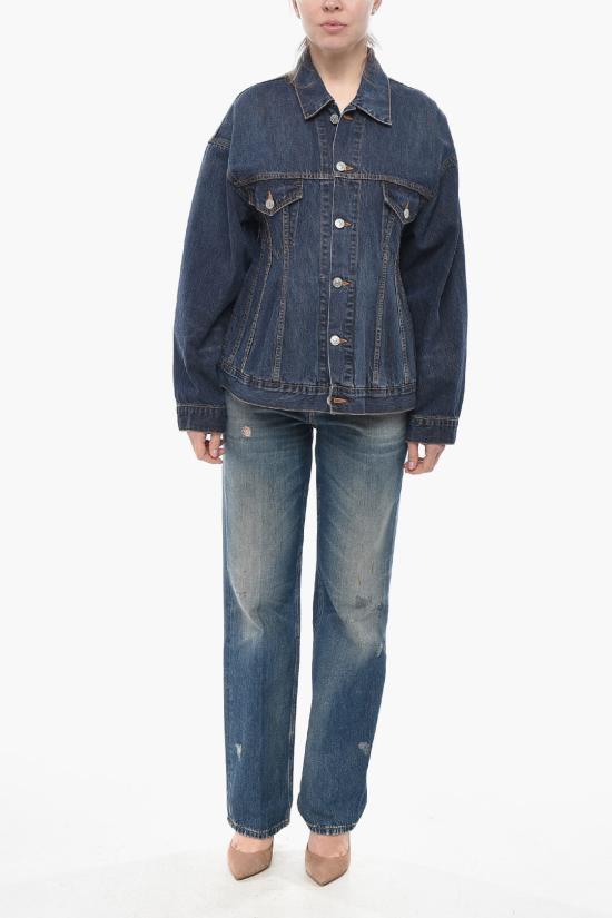 발렌시아가 데님 자켓 773776 TOW58 4673 Blue - BALENCIAGA