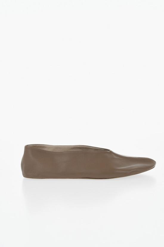  더로우 스텔라 슬리퍼 F1638N66MUD Gray - THE ROW