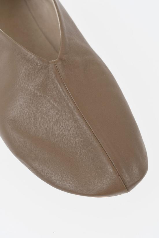  더로우 스텔라 슬리퍼 F1638N66MUD Gray - THE ROW