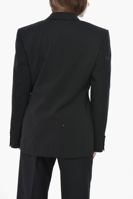  발렌시아가 수트 자켓 790919 TOT03 1000 Black - BALENCIAGA