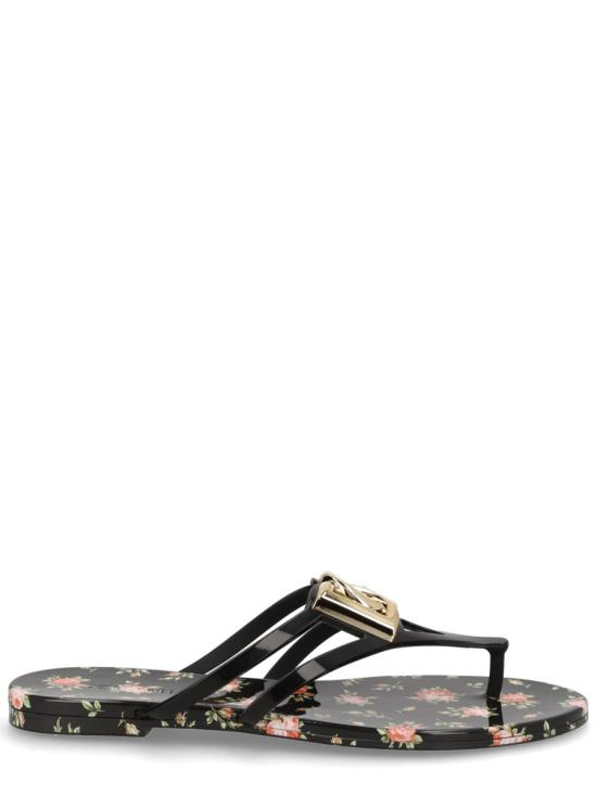 26SS 돌체앤가바나 러버 비치웨어 슬라이드 CW2418 AY850HN5XJ MULTICOLOR - DOLCE & GABBANA