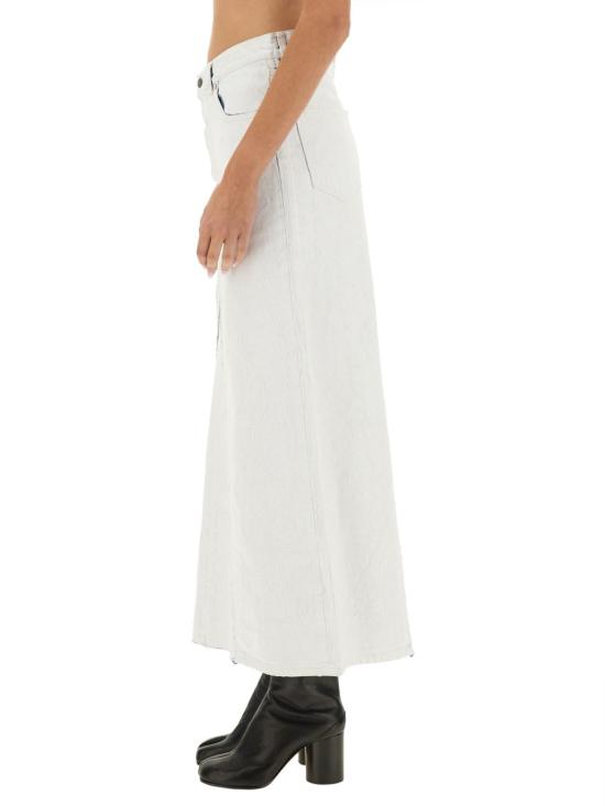  마르지엘라 스커트 SI0MA0003 S30561967 WHITE - MAISON MARGIELA