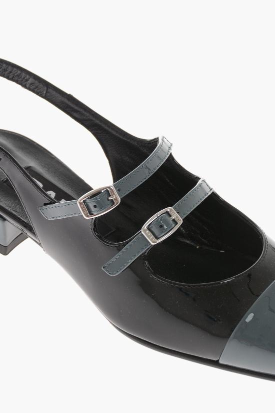 카렐 페리스 힐/펌프스 ABRICOT PATENT BLACK BLUE GREY Nero Grigio - CAREL PARIS