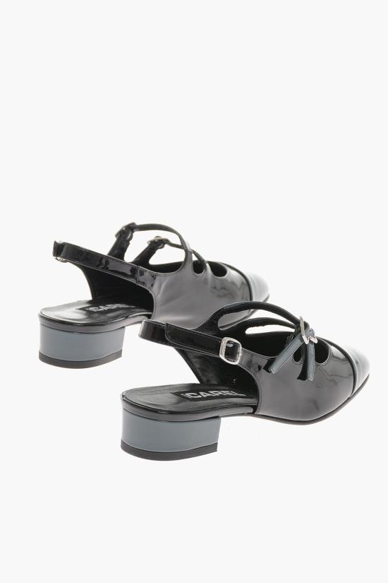  카렐 페리스 힐/펌프스 ABRICOT PATENT BLACK BLUE GREY Nero Grigio - CAREL PARIS