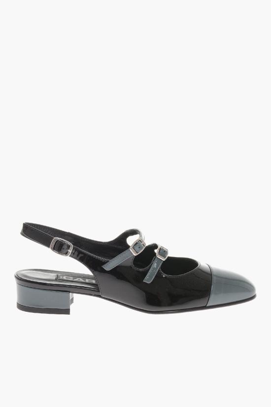  카렐 페리스 힐/펌프스 ABRICOT PATENT BLACK BLUE GREY Nero Grigio - CAREL PARIS