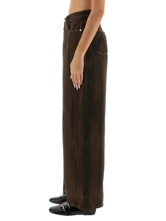 25FW 가니 오버다이드 헤비 데님 베기 팬츠 J1737 979 BROWN - GANNI