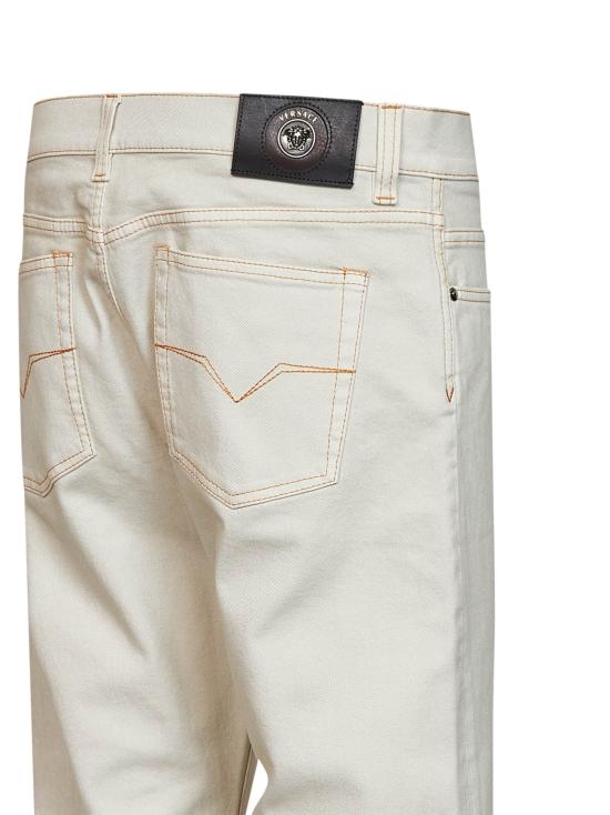 26FW 베르사체 데님 팬츠 10243631A186251DB80 BEIGE - VERSACE