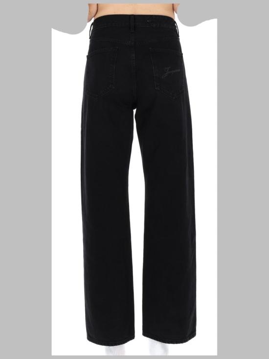 26FW 자크뮈스 스트레이트 데님 팬츠 PAM00028AD0 0039990 BLACK - JACQUEMUS