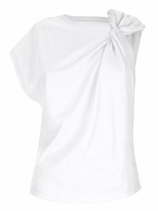 26FW 이자벨마랑 NAYDA 네이다 슬리브리스 탑 TS0175FA A1N41I20WH WHITE