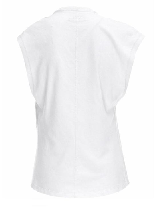 26FW 이자벨마랑 NAYDA 네이다 슬리브리스 탑 TS0175FA A1N41I20WH WHITE - ISABEL MARANT