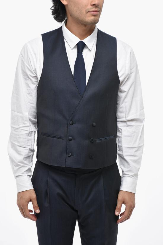  꼬르넬리아니 수트 세트 878044 1118127 002 Blue - CORNELIANI