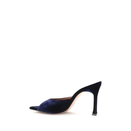 26FW 아미나 무아디 힐/펌프스 AM18S525500ALEMIDNIGHTBLBB BLUE - AMINA MUADDI