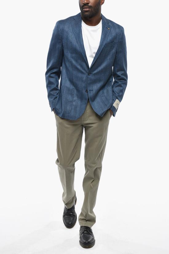  꼬르넬리아니 수트 자켓 27XZ17 2736348 002 Blue - CORNELIANI