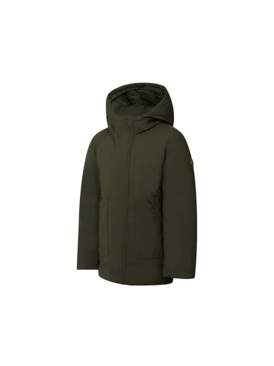 25FW 세이브더덕 코트 J41447BK MATT2150071 GREEN - SAVE THE DUCK