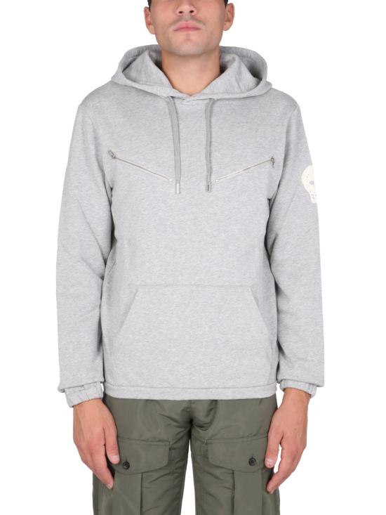  알렉산더 맥퀸 탑 664953 QRX431401 GRAY