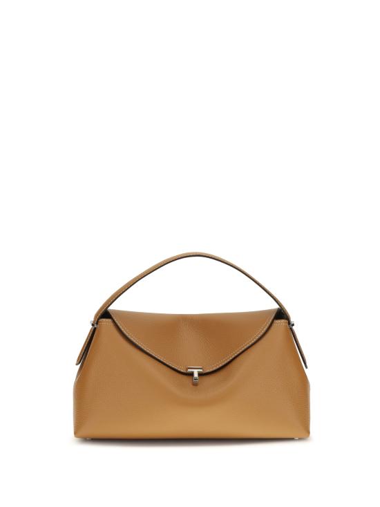 26FW 토템 T락 탑 핸들 백 234WLGBG427LE0030 TAN - TOTEME