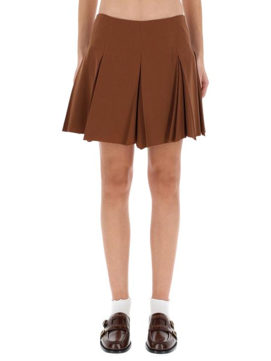 25FW 마르니 스커트 GOMA0794A1 UTW95000M29 BROWN - MARNI