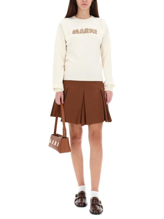 25FW 마르니 스커트 GOMA0794A1 UTW95000M29 BROWN - MARNI