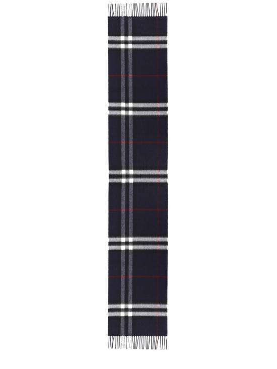26SS 버버리 체크 캐시미어 머플러 8112641 A1249 BLACK - BURBERRY
