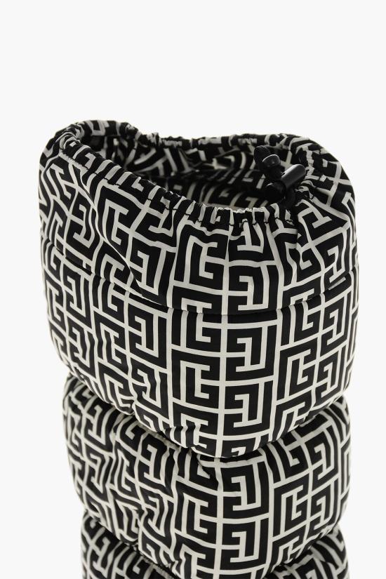  발망 부츠 WM4TA287TNML43GFE Black White - BALMAIN