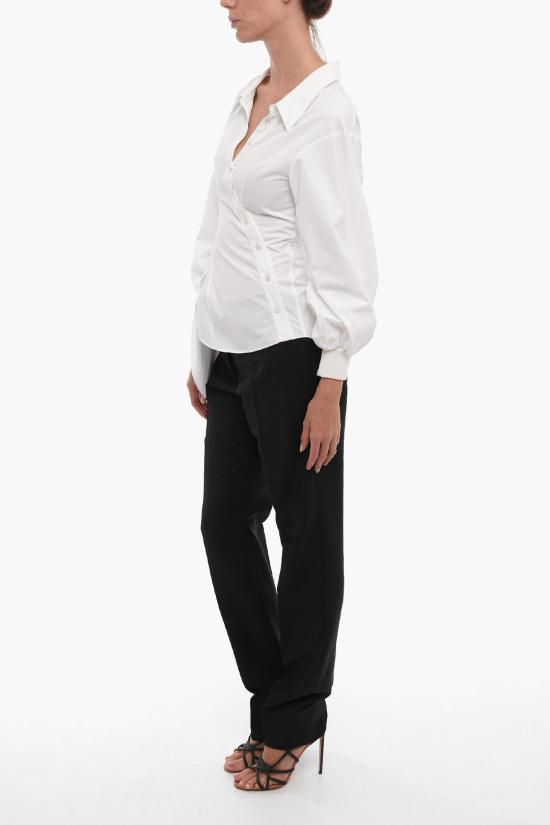  알렉산더 맥퀸 블라우스 718784QAAAY 9000 White - ALEXANDER MCQUEEN