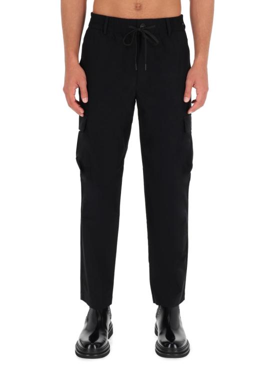 25FW 베르사체 카고 팬츠 79GAAD03 CQ10D899 BLACK - VERSACE