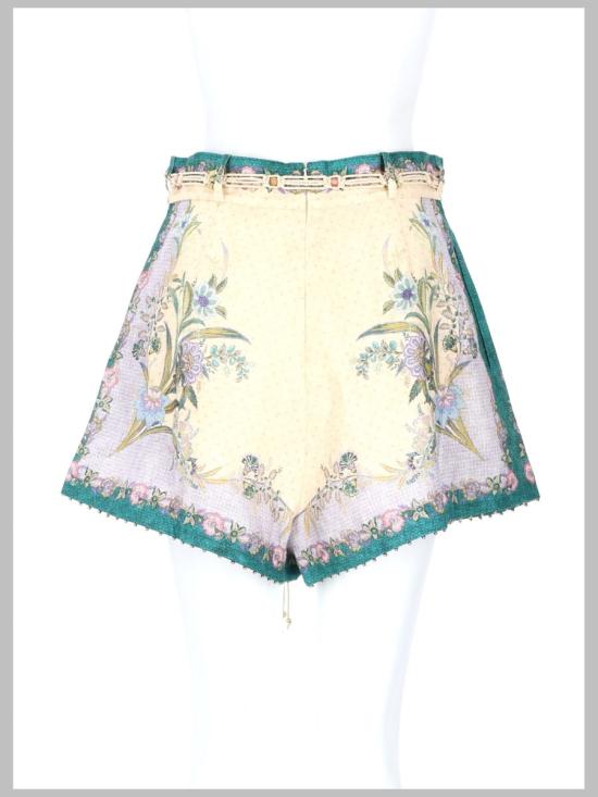 26FW 짐머만 숏팬츠 8632ASS262 CSCFL MULTICOLOR - ZIMMERMANN