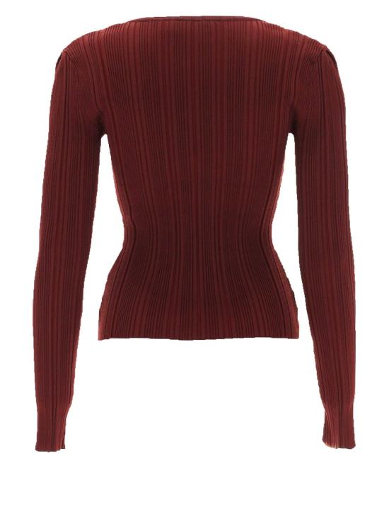 26SS 셀프 포트레이트 블라우스 RS26 176TB BU BROWN BORDEAUX