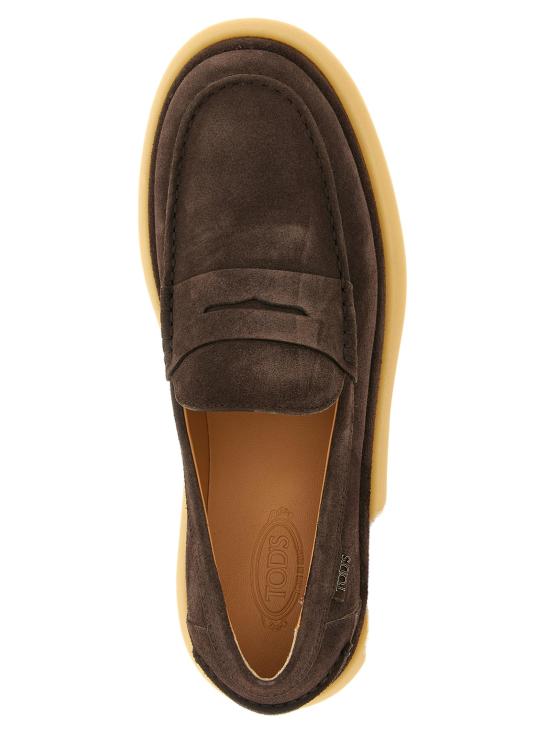 26FW 토즈 플랫 슈즈 TO341960BM BROWN - TODS