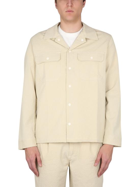  하울린 셔츠 MAGICWORKSHIRT ECRU BEIGE - HOWLIN