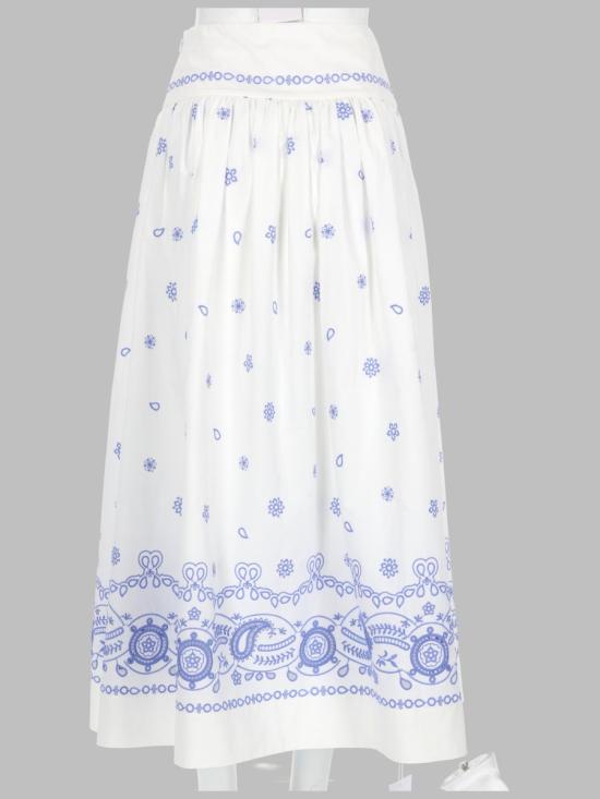 26SS 셀프 포트레이트 스커트 AC26 008MSK W WHITE - SELF PORTRAIT