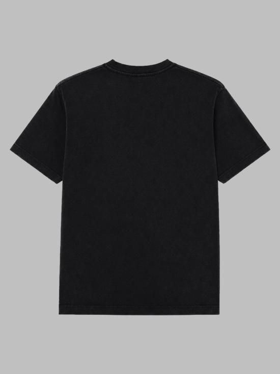26FW 카사블랑카 폴로 티셔츠 W PF26 JTS 082 01EGYPTASITWAS BLACK - CASABLANCA