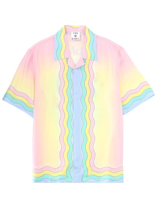 26SS 카사블랑카 셔츠 M SP26 SH 003 03FORTHELOVEOFDANCE MULTICOLOR